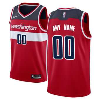 Men & Youth Customized Washington Wizards Nike Red Swingman Icon Edition Jersey